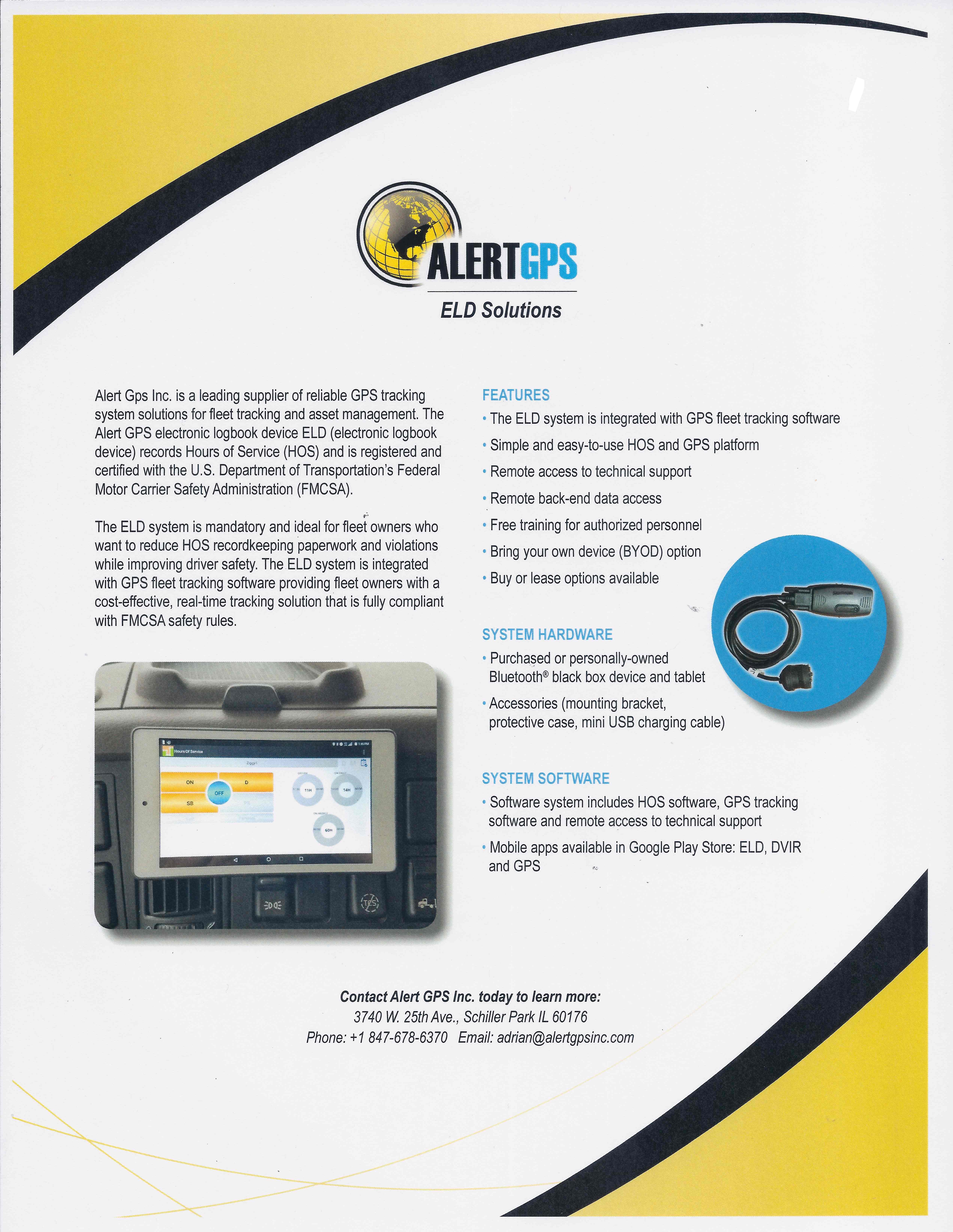 Alert Gps Inc. ELD