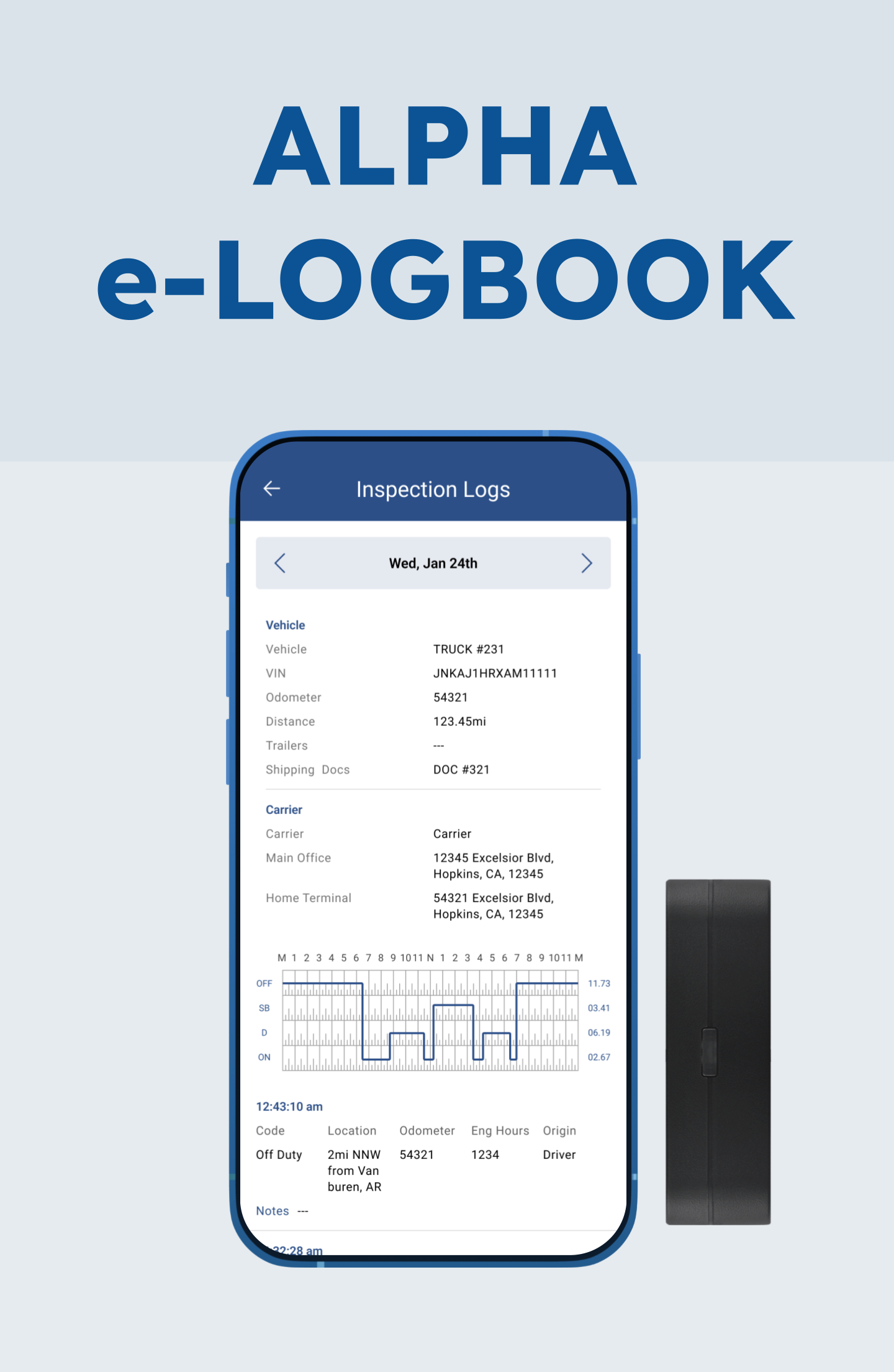 ALPHA e-LOGBOOK