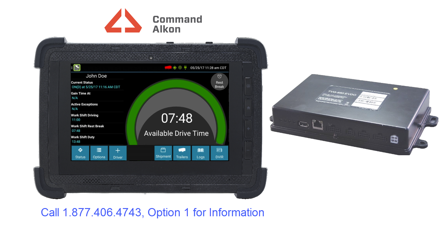 Command Alkon TFleet TFVG850