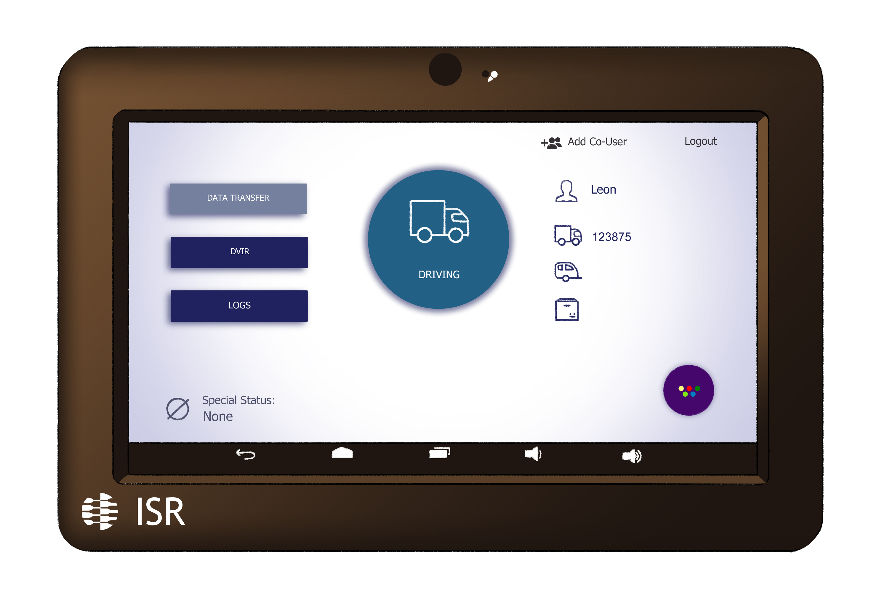 ISR FleetTrack® HOS ELD Module