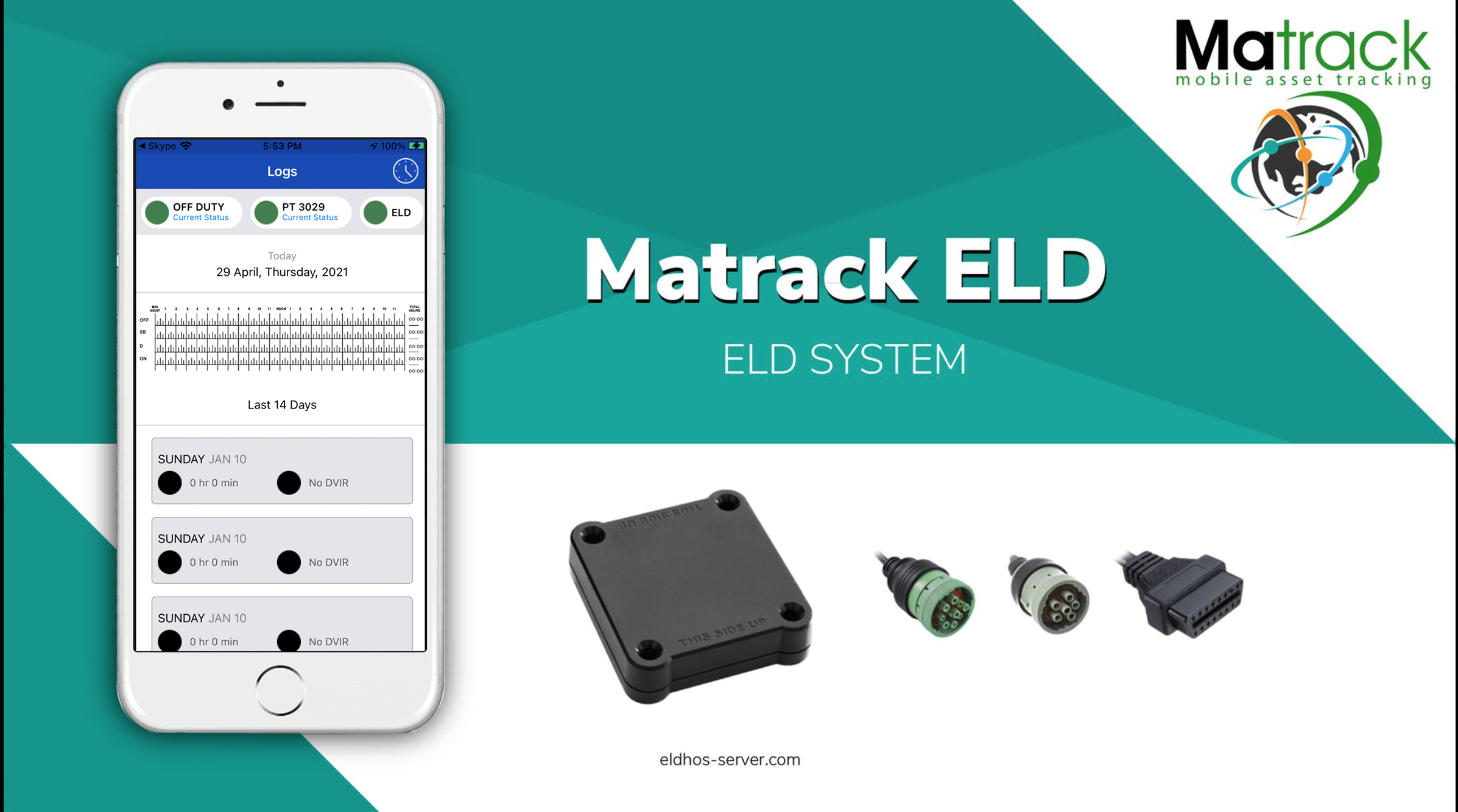 Matrack ELD for iOS