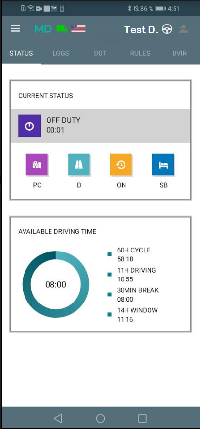 Trendy ELD (Android)