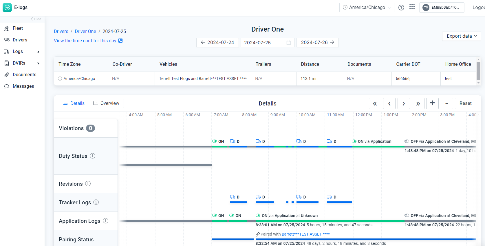 Contractors E Logs - MC5