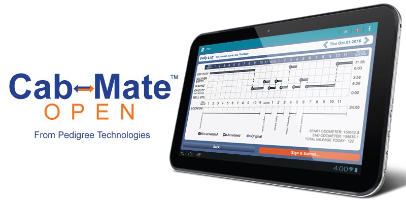 ELD Chrome Cab-Mate Open by Pedigree Technologies